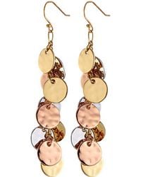 Kate Spade Lucky Penny Charm Earrings - Lyst