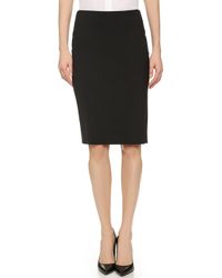 Theory Edition Pencil Skirt - Black - Lyst