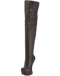 Giuseppe Zanotti Thigh-High Wedge Platform Boot - Lyst
