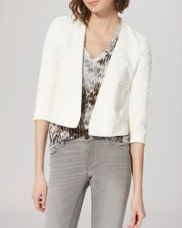 maje white jacket