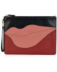 Diane von Furstenberg Flirty Leather Pouch - Lyst