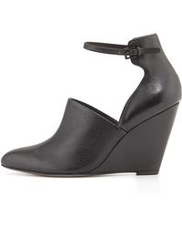 Pour La Victoire Lada Mid-Heel Wedge - Lyst