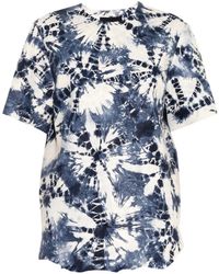 Alexander Wang Tie Dye Leather Top - Lyst