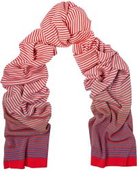 Missoni Striped Cotton-Blend Scarf - Lyst