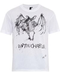 McQ by Alexander McQueen Untouchable Bat-Print T-Shirt - Lyst
