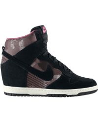 nike dunk sky high bleu