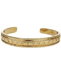 Topshop Freedom Found Engraved Bangle - Lyst