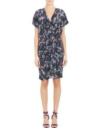 Saloni Mamba-Print Delphine Dress - Lyst