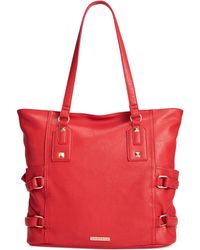 Rampage Side Buckle Tote - Lyst
