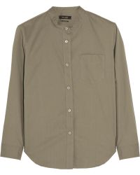 Isabel Marant Wayne Cotton-Poplin Shirt - Lyst