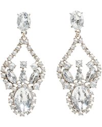 H&M Sparkly Stone Earrings - Lyst