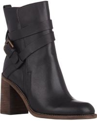 See By Chloé Crisscross-Strap Ankle Boots - Lyst