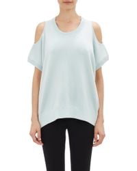 Derek Lam Cold Shoulder Sweater - Lyst