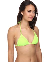 Volcom Simply Solid Triangle Top - Lyst