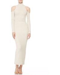 Donna Karan New York Long Cashmere Tube Skirt - Lyst