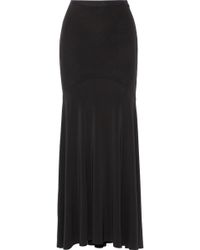 Elizabeth And James Rue Satin-Jersey Maxi Skirt - Lyst