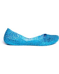 Melissa X Campana 'Papel' Glitter Flats - Lyst