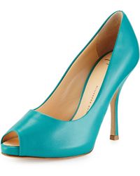 Giuseppe Zanotti Peep-Toe High-Heel Pump - Lyst