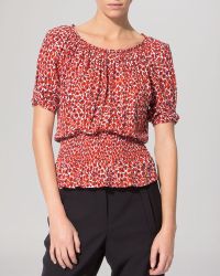Maje Top - Fancy Leopard Print - Lyst