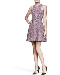 Proenza Schouler Full Printed Cross-Front Dress - Lyst