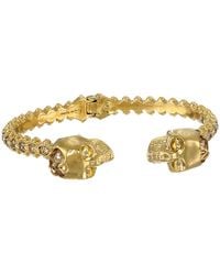 Alexander McQueen Skull Bracelet - Lyst