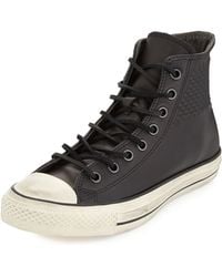 Converse John Varvatos Studded Leather High-Top Sneaker - Lyst