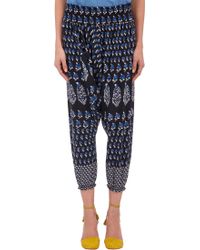Ulla Johnson Floral Silk Harem Pants - Lyst