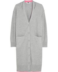 Sonia By Sonia Rykiel Cutout Wool Cardigan - Lyst