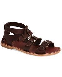 Forever 21 Gone Boho Strappy Sandals in Brown (Tan) | Lyst