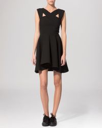 Maje Dress - Crisscross Cutout Neck - Lyst