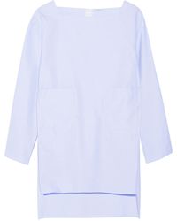 Adam Lippes Cotton-Chambray Tunic - Lyst