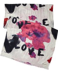 Kate Spade Love Flower Scarf - Lyst