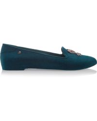 Melissa Virtue Special Flocked Pvc Slippers - Lyst