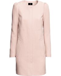 H&M Figure-Fit Coat - Lyst