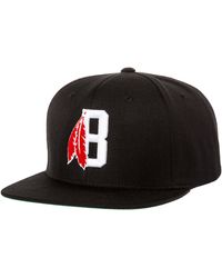 Black Scale The Feather B Logo Snapback - Lyst