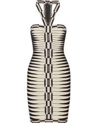Hervé Léger Valentina Bandage Dress - Lyst
