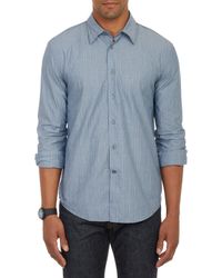 John Varvatos Striped Shirt - Lyst
