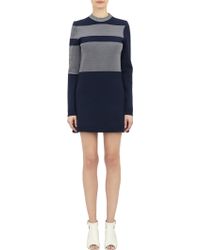 Paco Rabanne Block Stripe Jacquard Compact-Knit Dress - Lyst