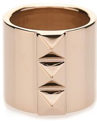 Valentino Triple-Stud Ring - Lyst