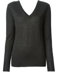 Forte Forte Deep V Back Sweater - Lyst