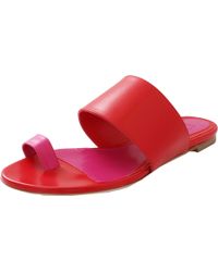 Alexander McQueen Toe Ring Sandal - Lyst