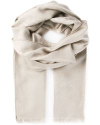 Fendi Ff Logo Scarf - Lyst