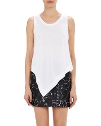 Balenciaga Asymmetric Bottom Tank - Lyst