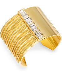 Vince Camuto Glam Punk Chain Fringe Cuff Bracelet - Lyst