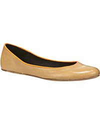 brown ballet pumps
