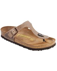 turquoise birkenstock gizeh