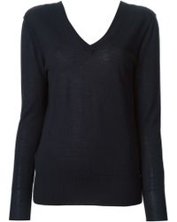 Forte Forte Deep V Back Sweater - Lyst
