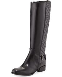 Sesto Meucci Mamie Quilted Leather Knee Boot - Lyst