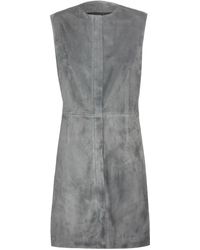 Balenciaga Suede Dress - Lyst