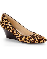 nine west wedges tan